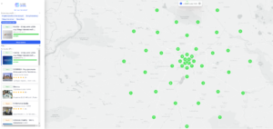 monitoring pozycji wizytówki